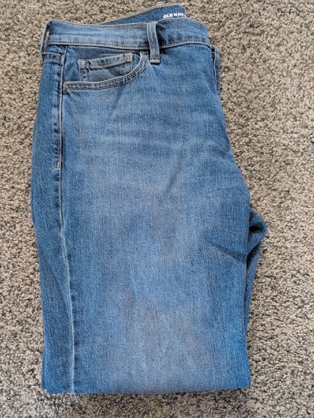 Old Navy Mid-Rise Wow Boyfriend Jeans - Blue - Size 10 Women's